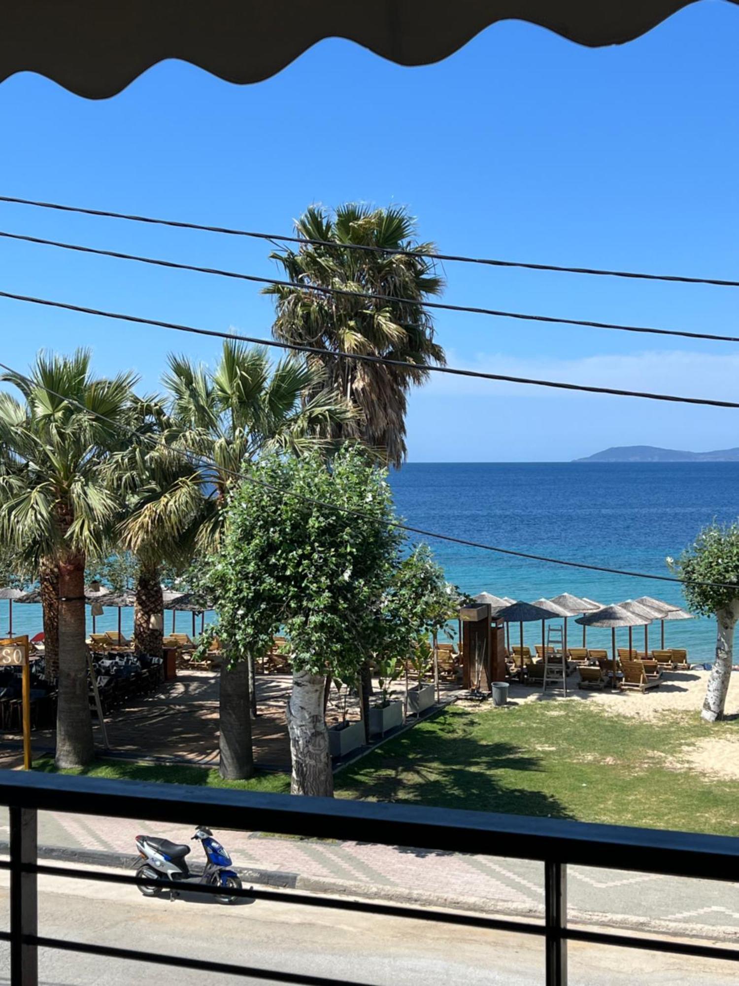 Two-Storey Beachfront Maisonette Toroni Extérieur photo
